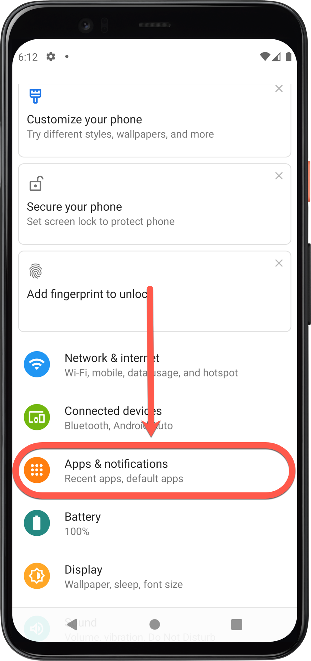 avinstallera Bitdefender Mobile Security för Android