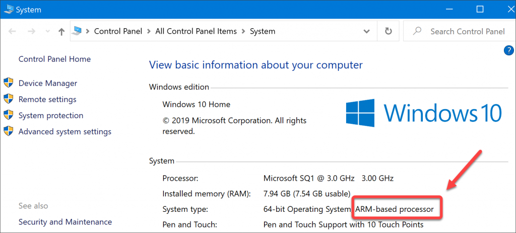 ARM Windows-datorer